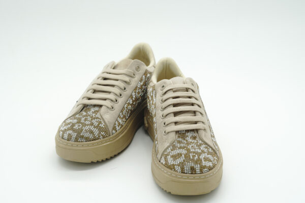 Luvesta Taşlı Sneaker Bej - Görsel 7