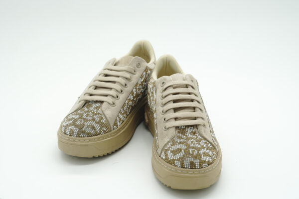 Luvesta Taşlı Sneaker Bej - Görsel 6