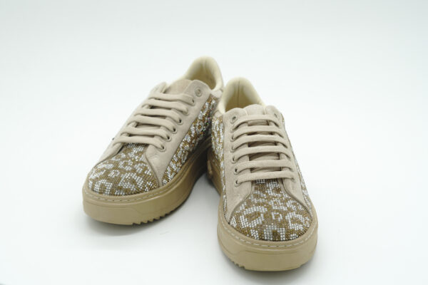 Luvesta Taşlı Sneaker Bej - Görsel 5