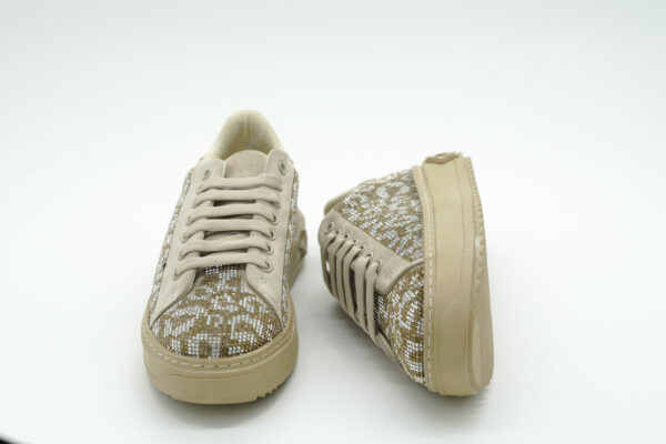 Luvesta Taşlı Sneaker Bej - Görsel 3