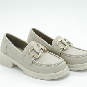 Toka Detaylı Loafer Bej