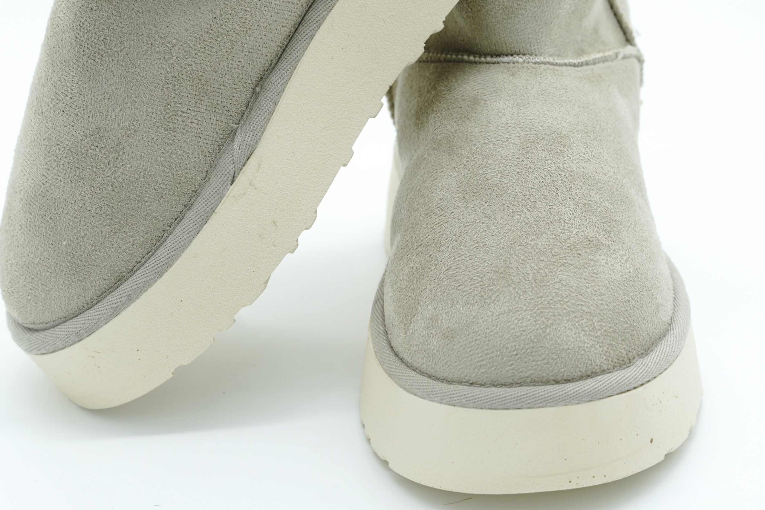 Mini Bot Yüksek Tabanlı Bej - Görsel 7