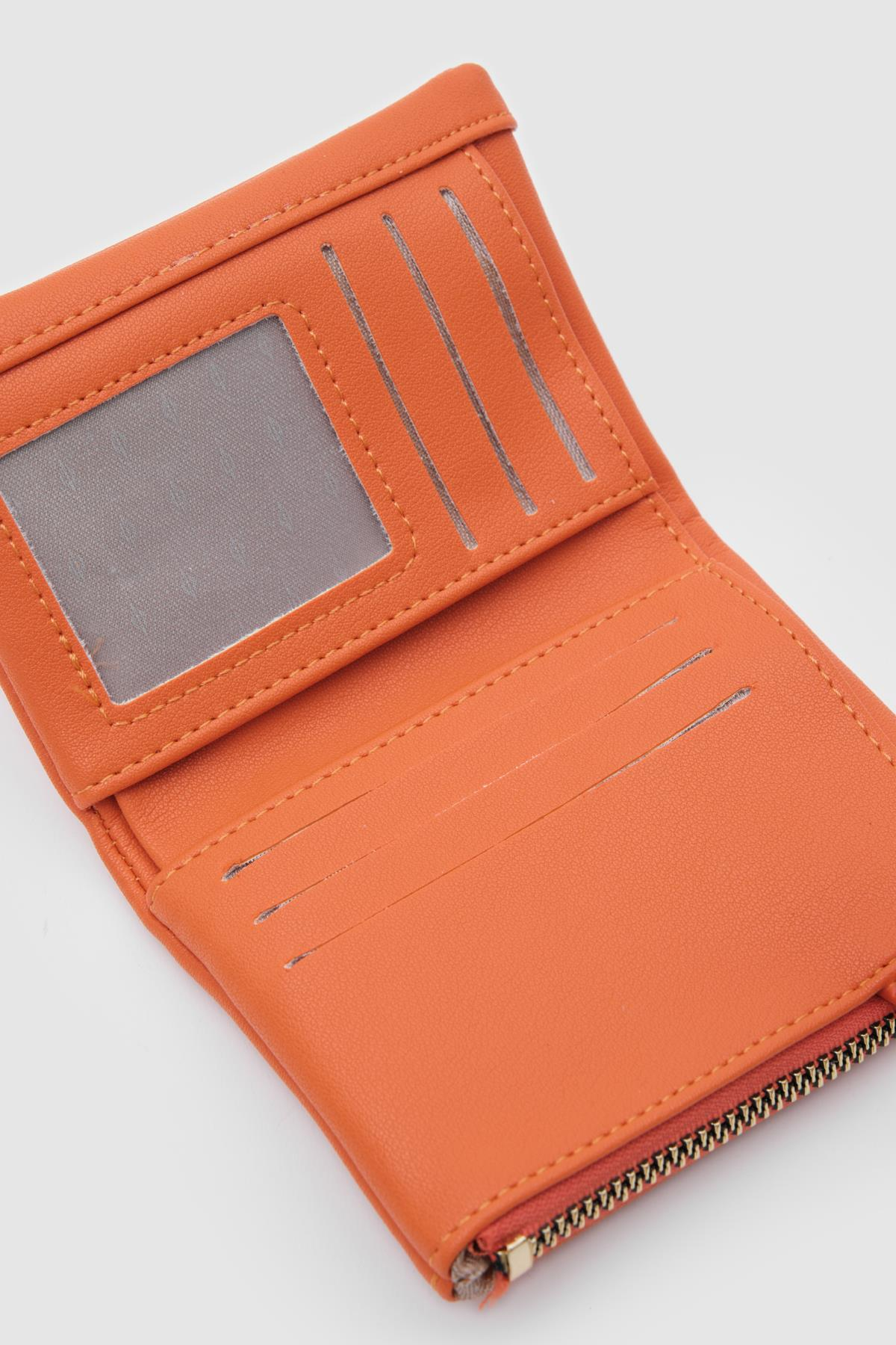 Kadın Cüzdan Turuncu - Görsel 5