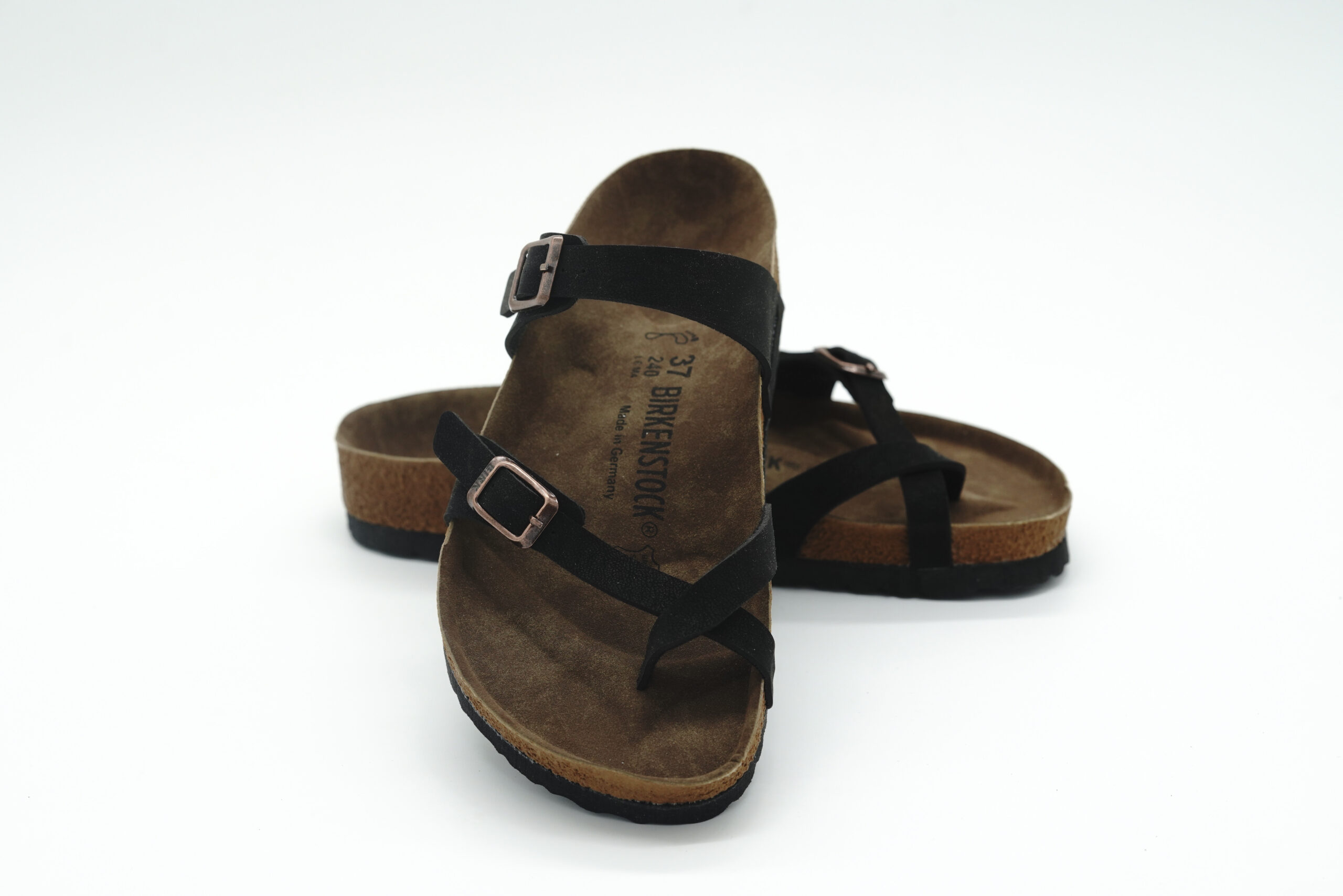 Çapraz Tokalı Terlik Siyah - Görsel 2