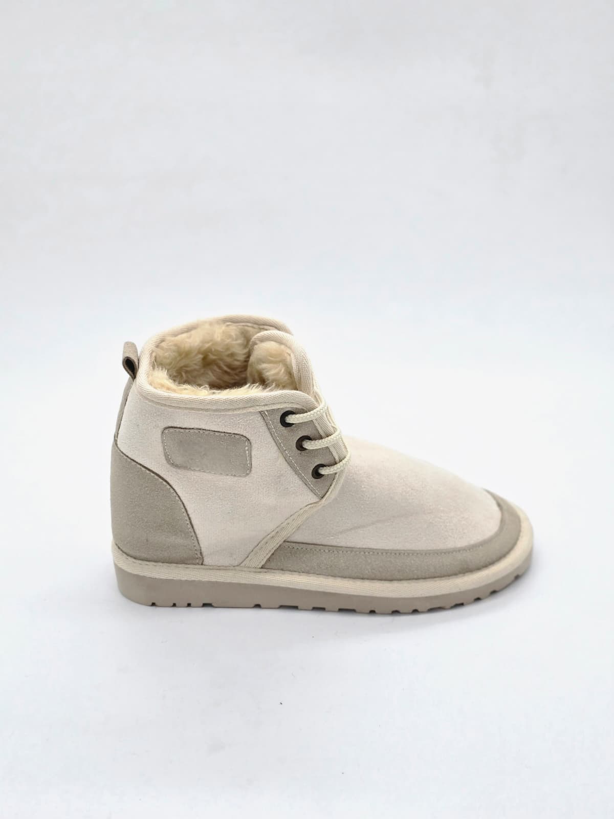 Mini Bağcıklı Bot Bej - Görsel 4