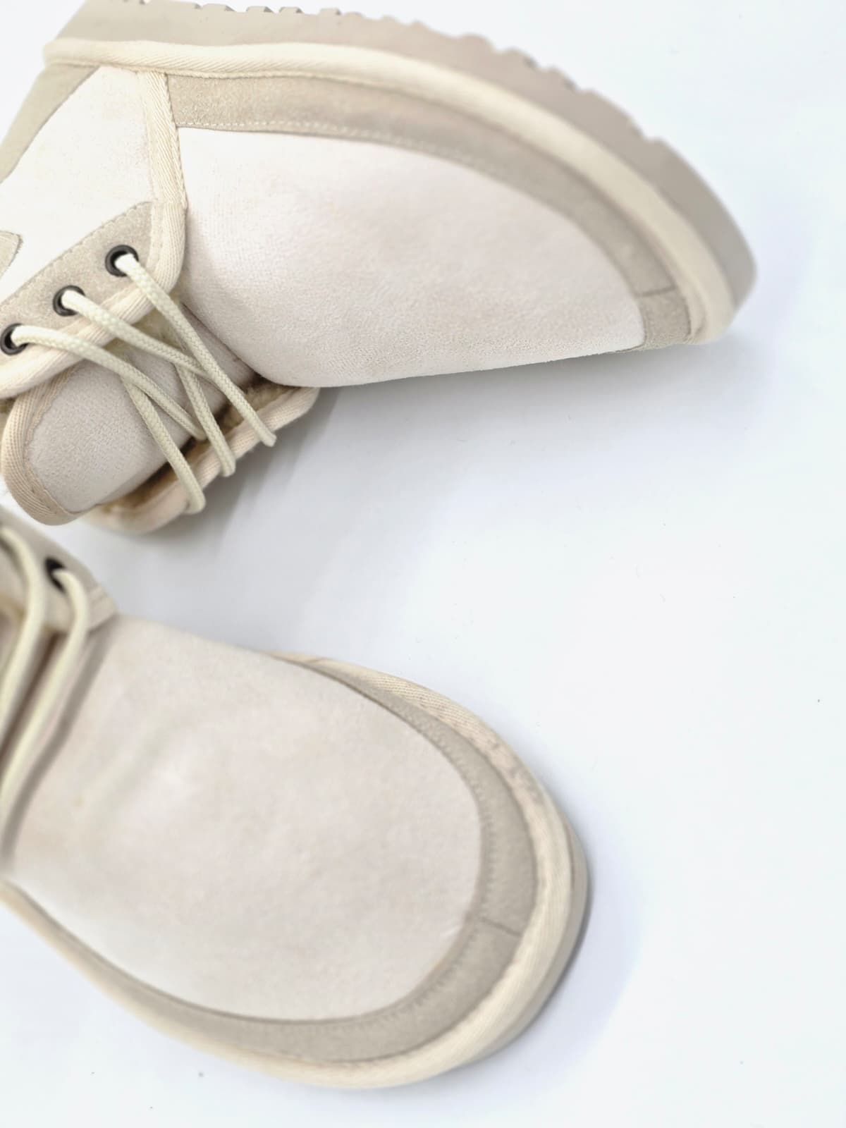 Mini Bağcıklı Bot Bej - Görsel 3