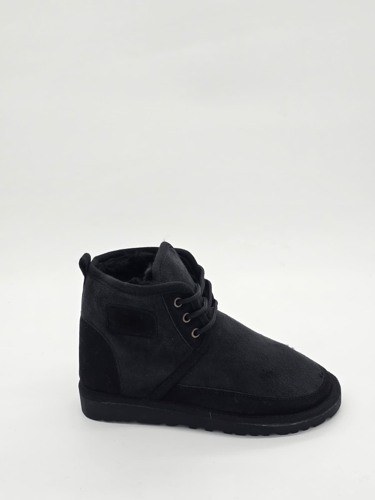 Mini Bağcıklı Bot Siyah - Görsel 5