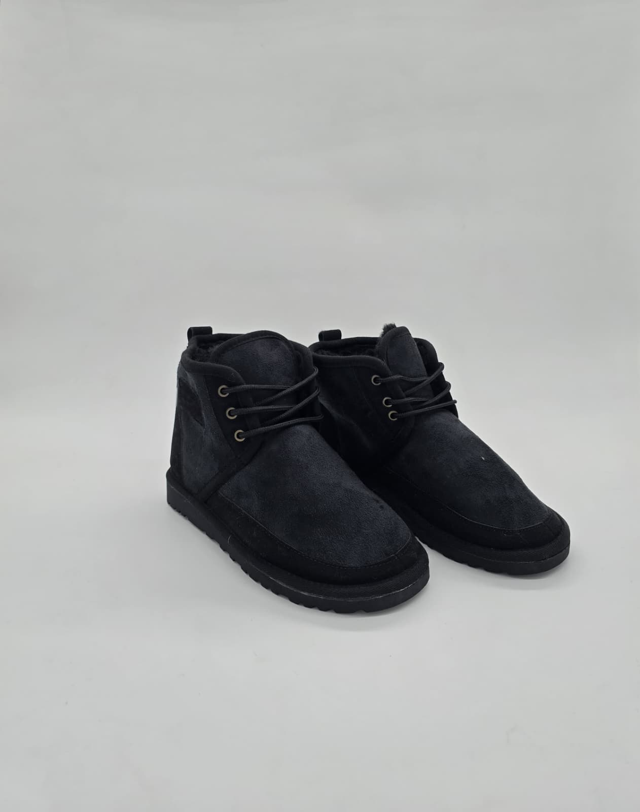 Mini Bağcıklı Bot Siyah