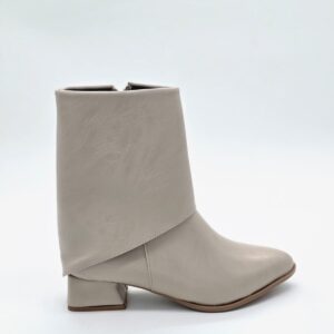 Western Kısa Topuklu Bot Bej