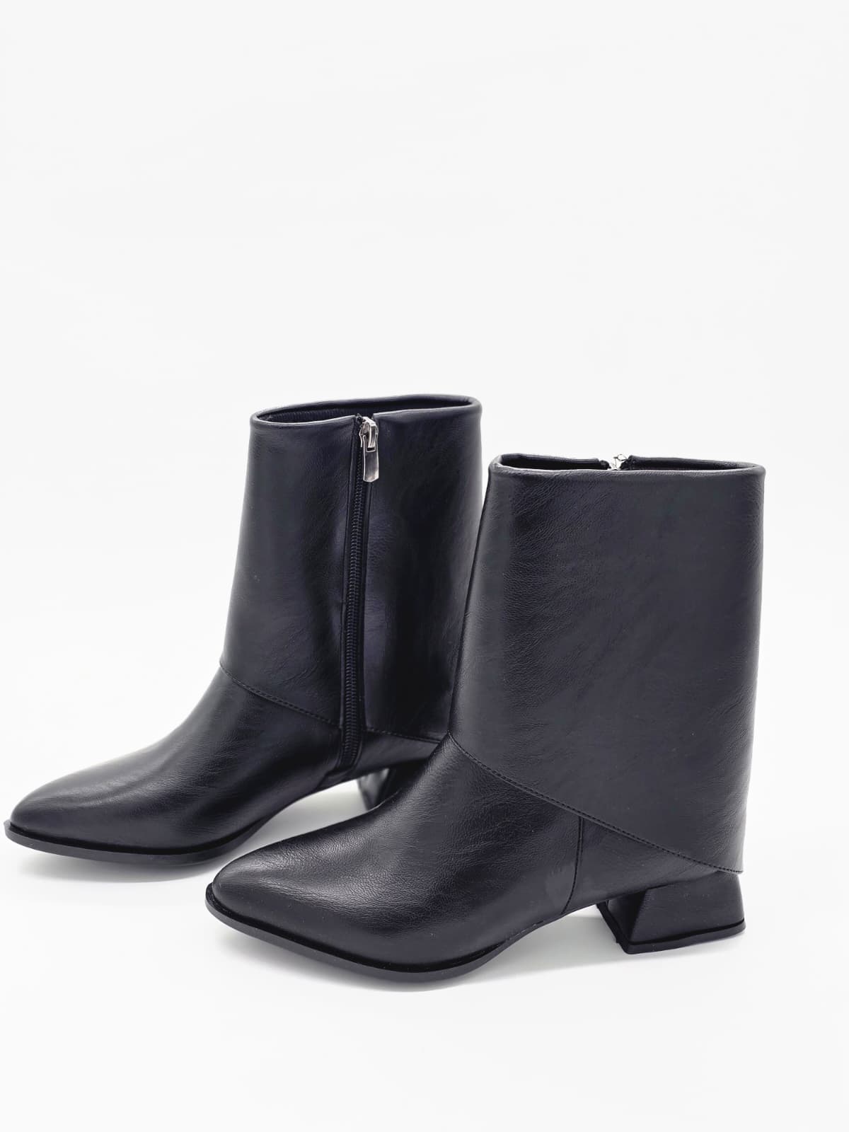 Western Kısa Topuklu Bot Siyah - Görsel 6