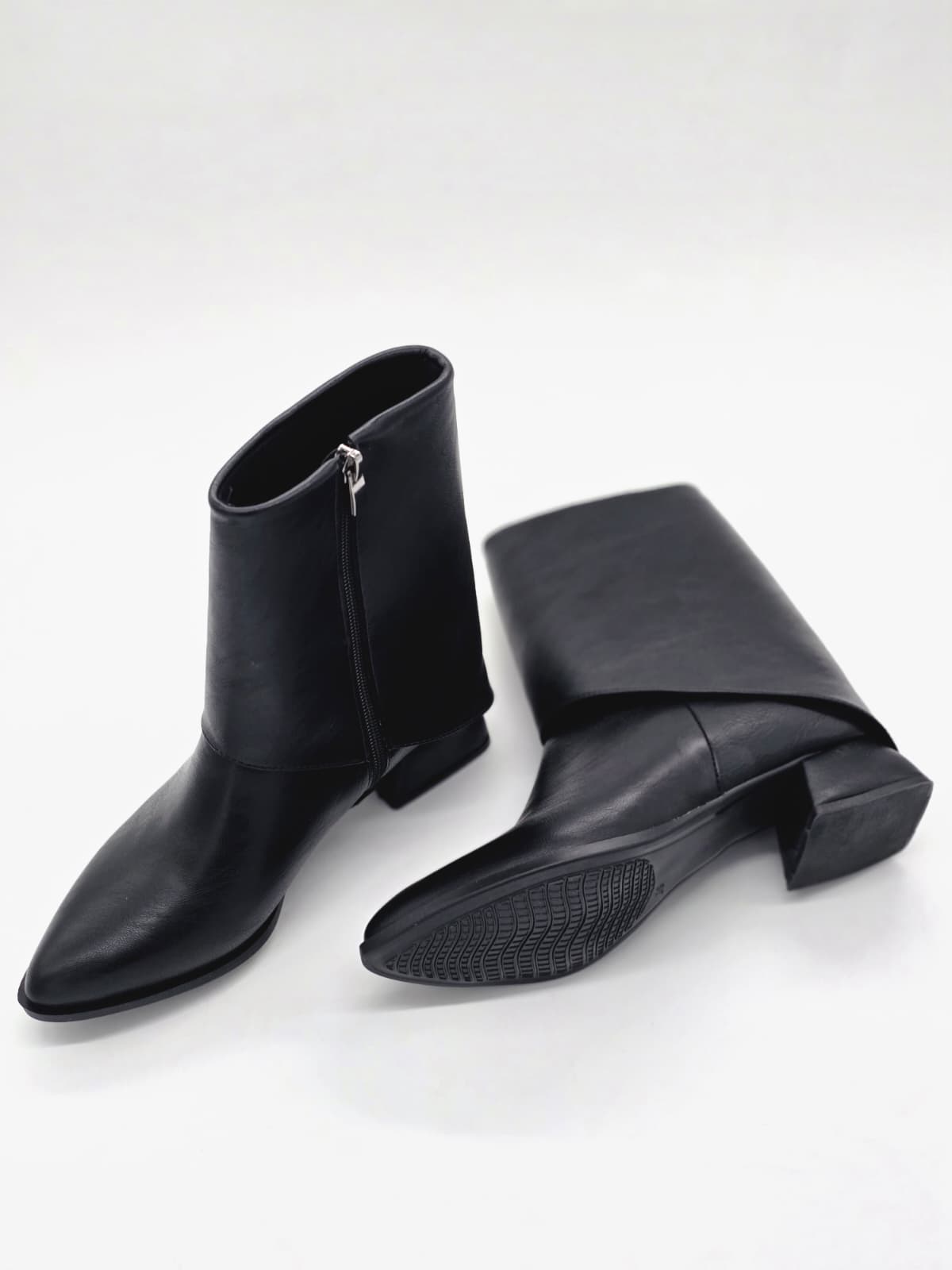 Western Kısa Topuklu Bot Siyah - Görsel 5