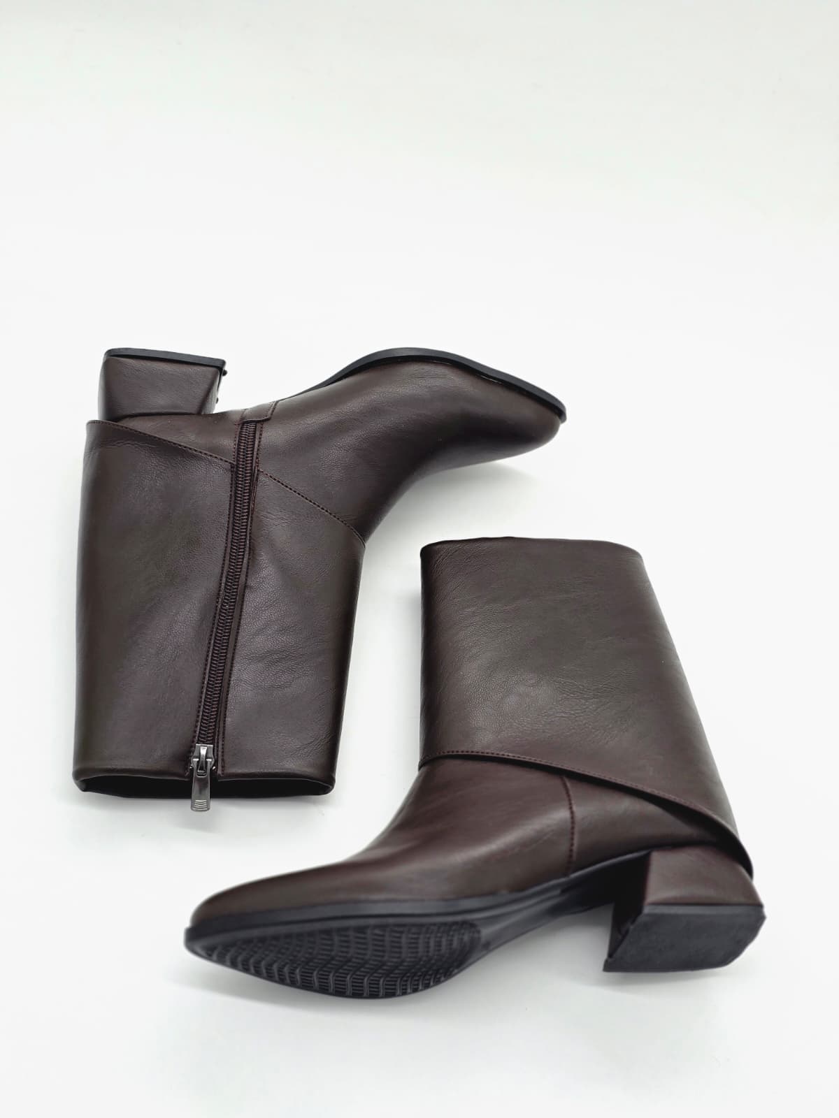 Western Kısa Topuklu Bot Acı Kahve - Görsel 2