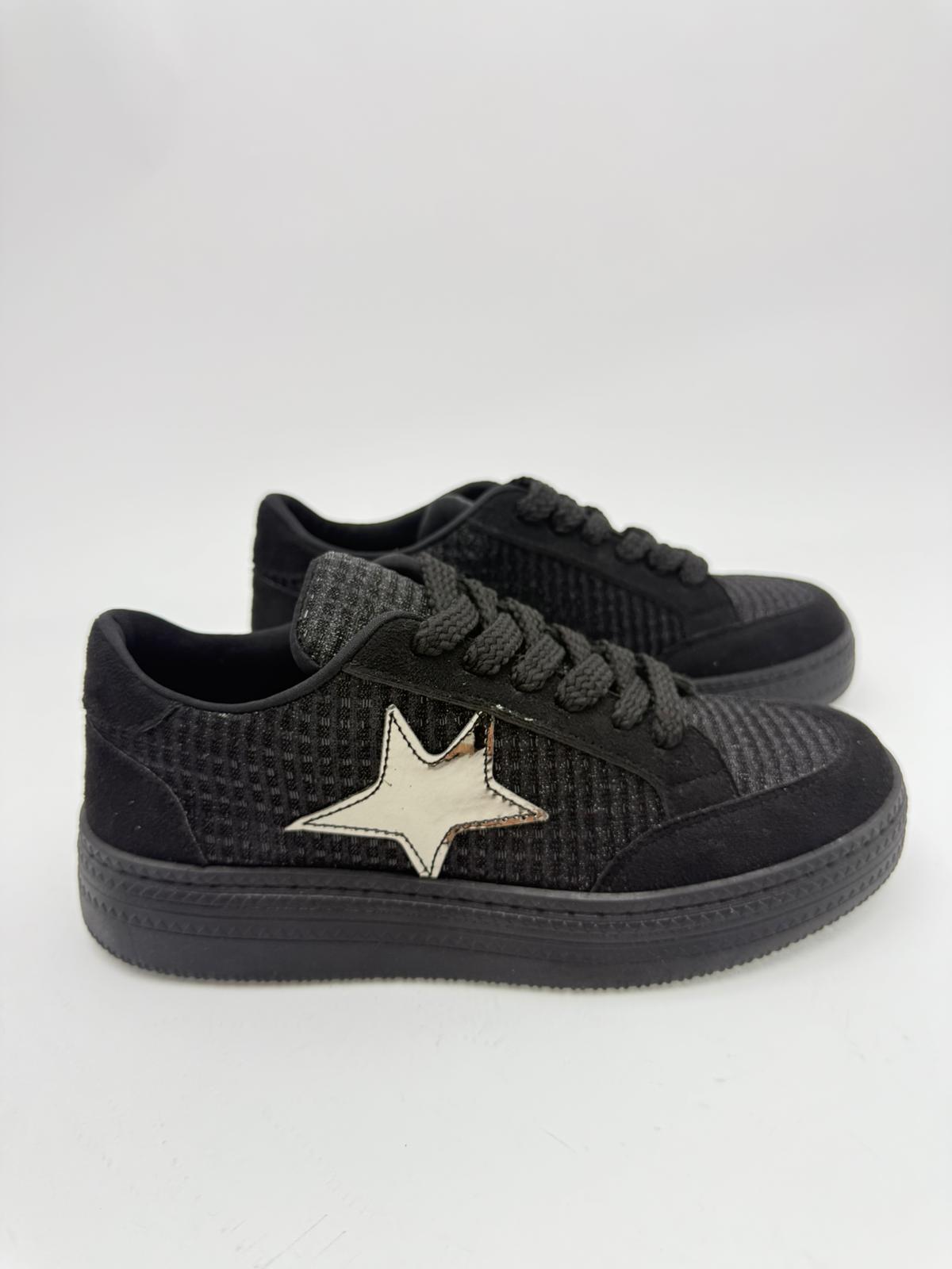 Yıldız Sneaker Siyah - Görsel 6