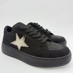 Yıldız Sneaker Siyah