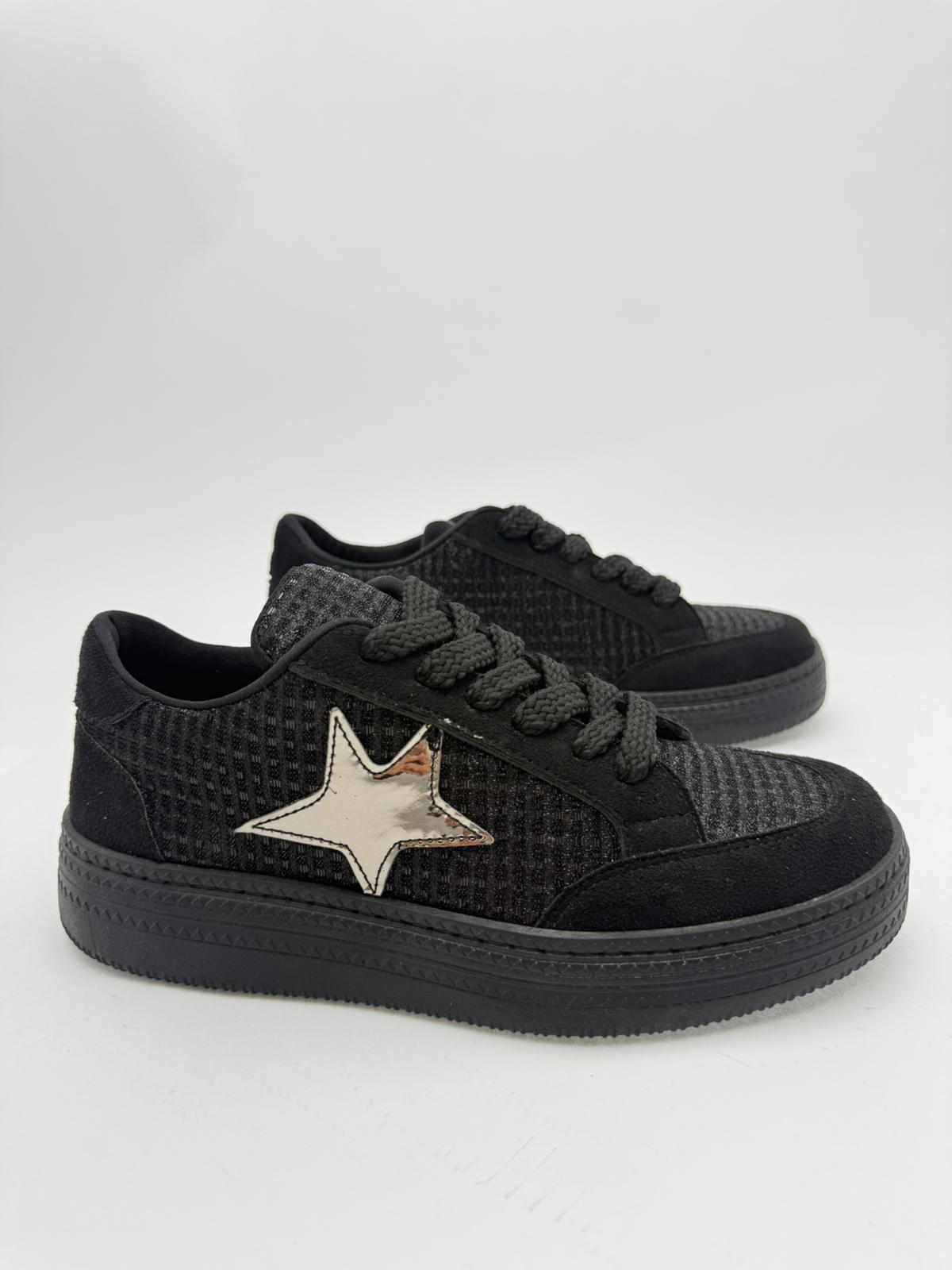 Yıldız Sneaker Siyah - Görsel 3