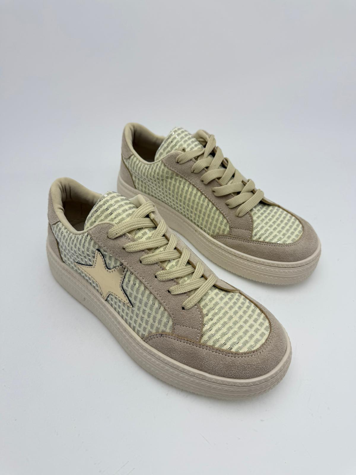 Yıldız Sneaker Bej - Görsel 7