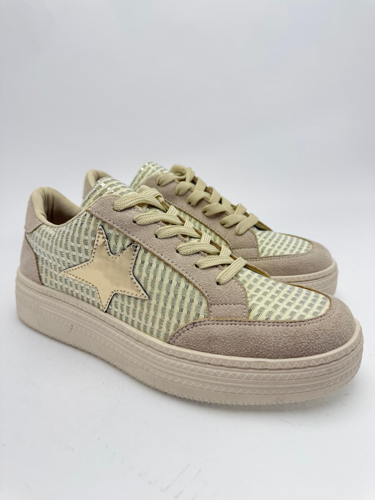 Yıldız Sneaker Bej