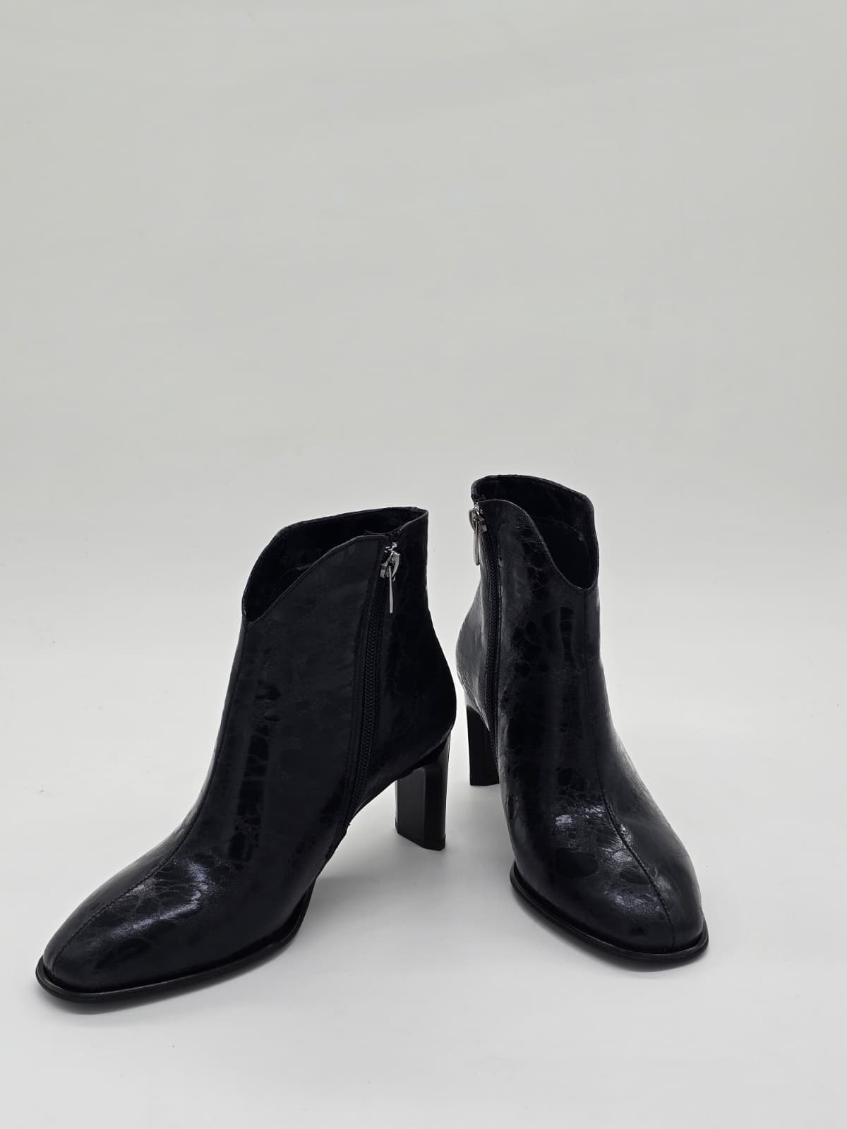 İnce Topuklu Bot Siyah - Görsel 5