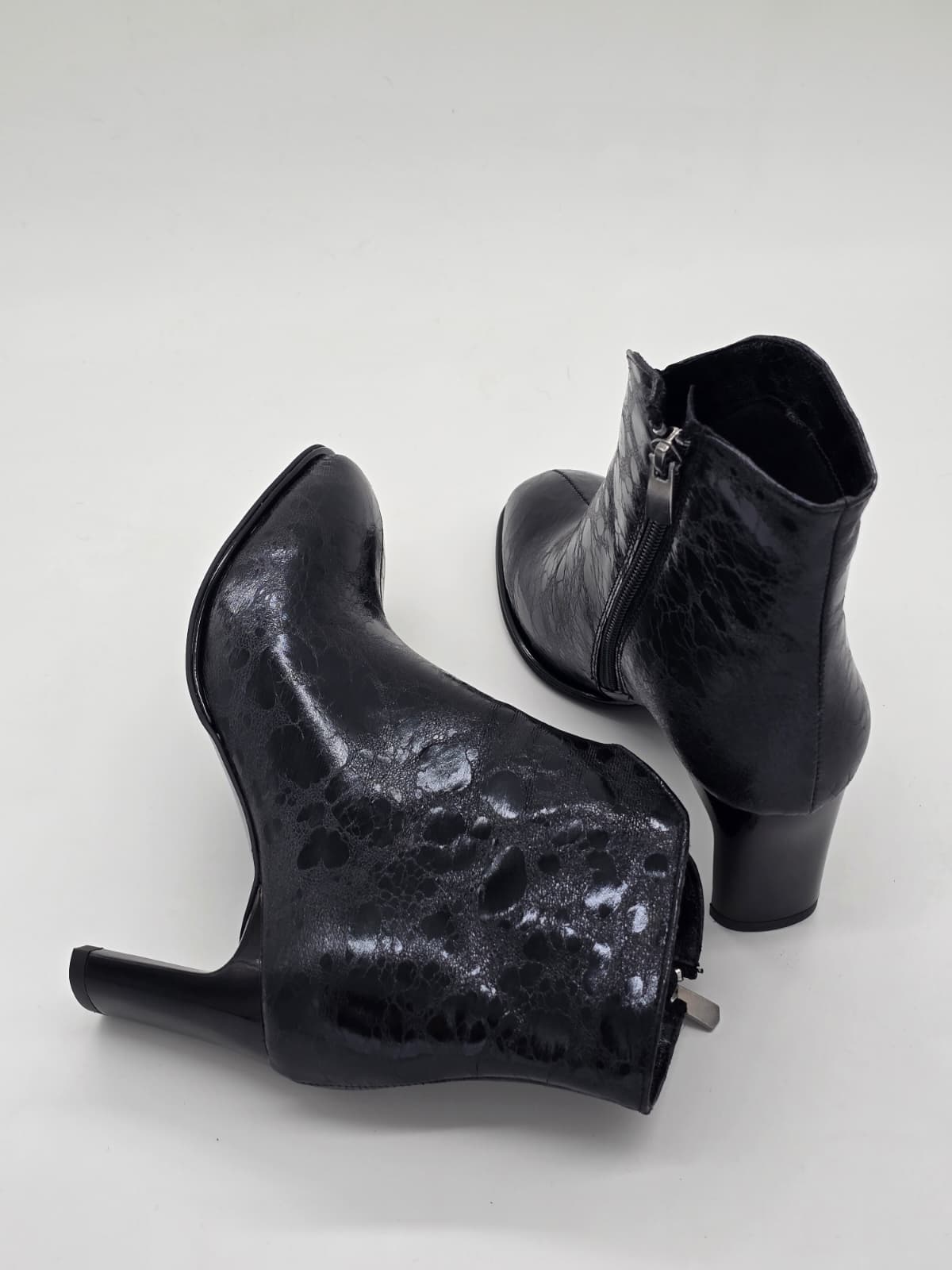 İnce Topuklu Bot Siyah - Görsel 4