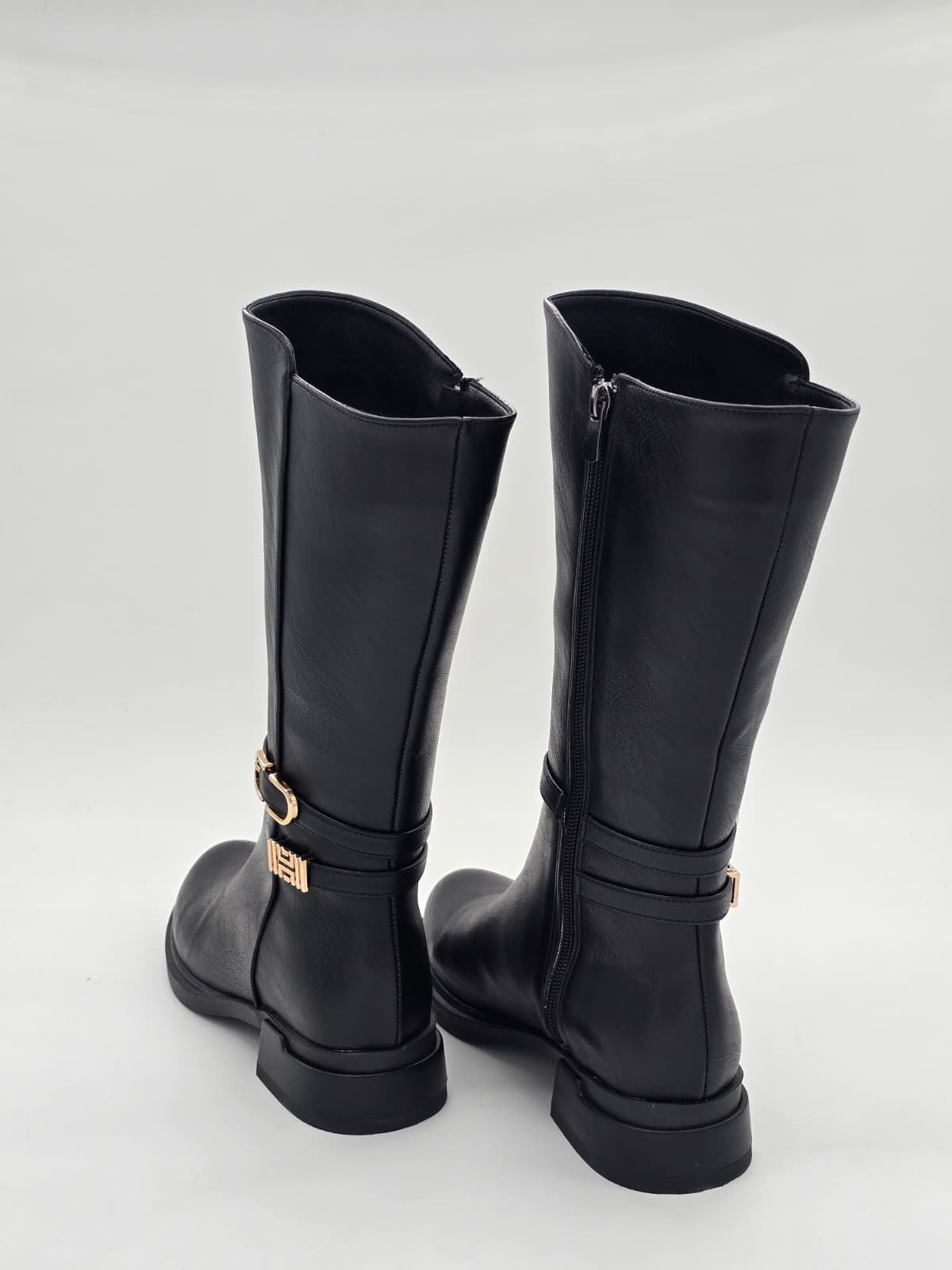 Uzun Çizme Siyah - Görsel 2