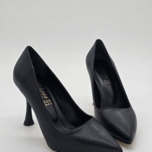 İnce Topuklu Stiletto Siyah