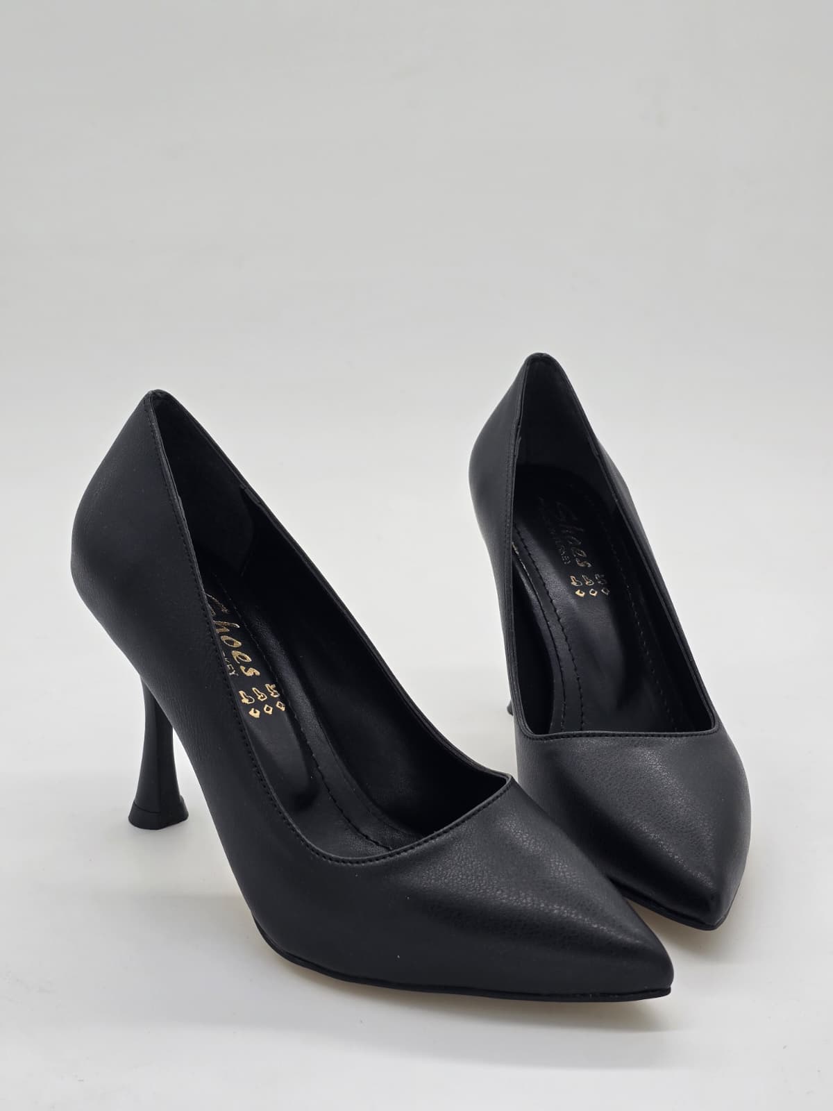 İnce Topuklu Stiletto Siyah