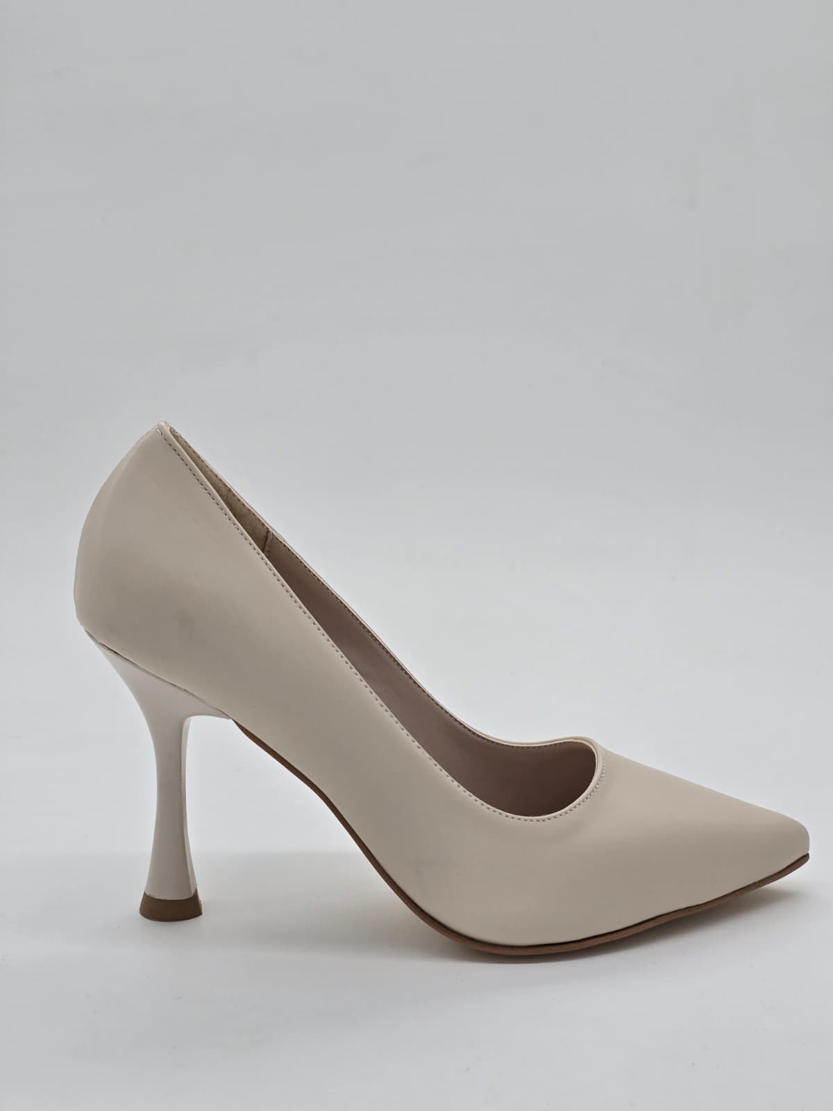 İnce Topuklu Stiletto Bej - Görsel 2