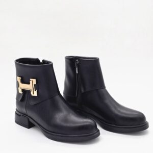 Gold Tokalı Premium Bot Siyah