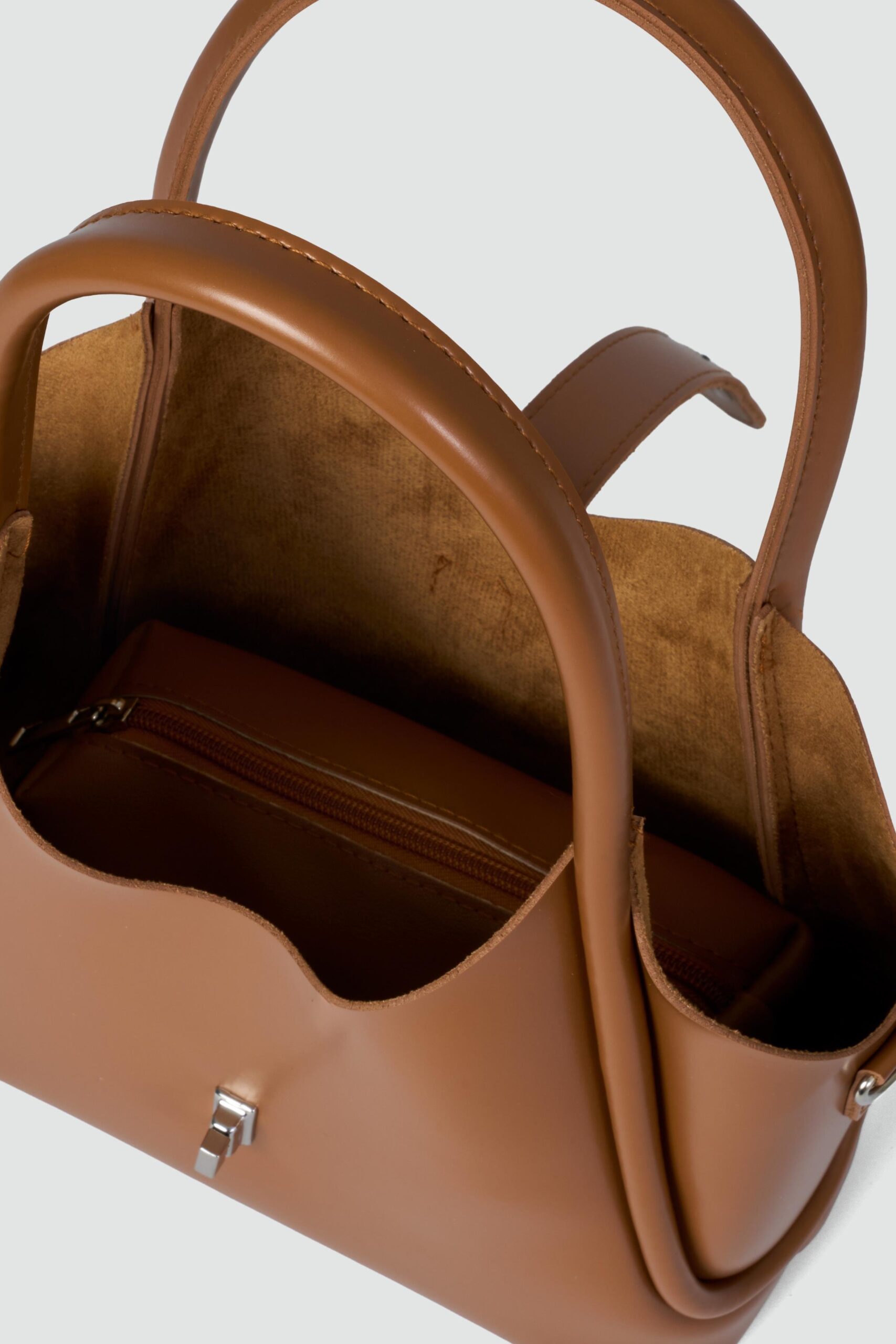 El & Çapraz Askılı Çanta Taba - Görsel 6