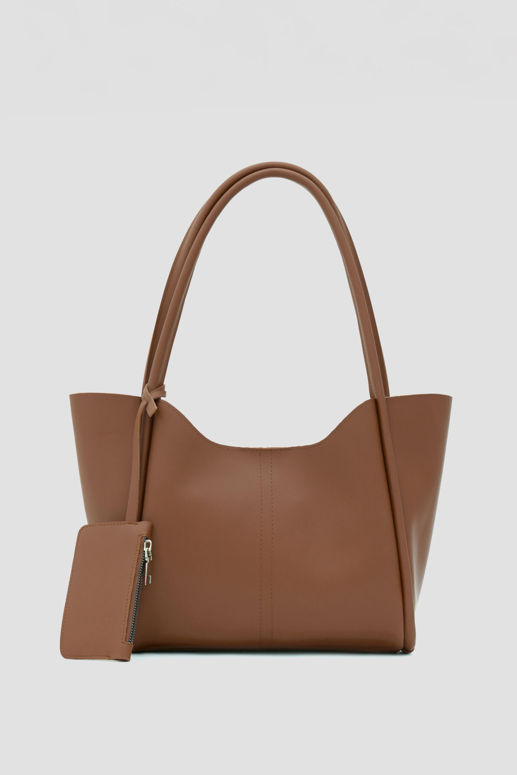 Cüzdanlı Omuz Çantası Taba - Görsel 2